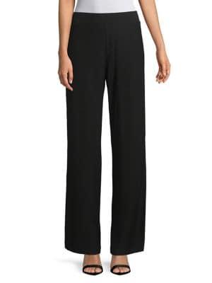 H Halston Wide-leg Pull-on Pants