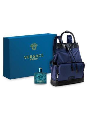 Versace 2-piece Eros Eau De Toilette Spray & Backpack Set - $128.00 Value