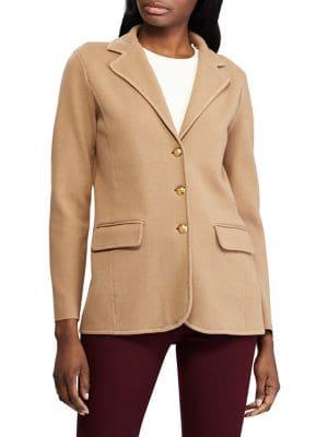 Lauren Ralph Lauren Petite Sweater Knit Blazer