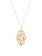 Le Vian 14k Yellow Gold And Diamond Pendant Necklace