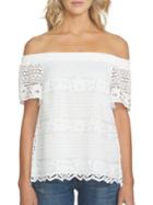 1.state Lace Off-the-shoulder Blouse
