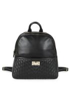 Karl Lagerfeld Paris Quilted Leather Backpack