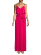 Michael Michael Kors Chain Strap Floor-length Dress