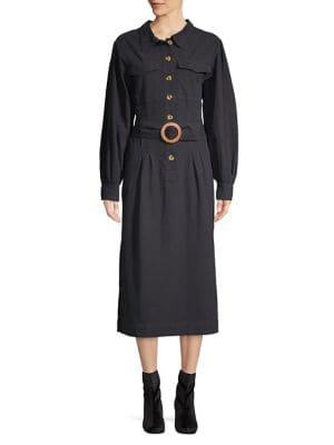 Free People Audrey Belted Dress