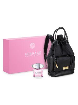 Versace 2-piece Bright Crystal Eau De Toilette Natural Spray & Backpack Set - $125.00 Value