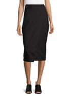 Dkny Front Wrap Skirt