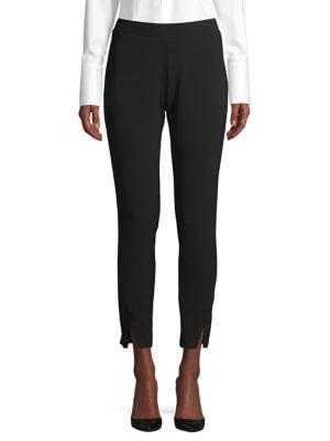H Halston Stretch Cropped Pants