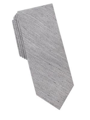 Tallia Orange Dixie Solid Tie