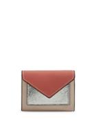 Mango Colorblock Faux Leather Bi-fold Wallet