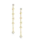 Bcbgeneration Affirmation Crystal Linear Earrings