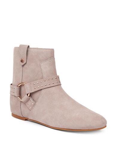 Ted Baker London Sonoar Studded Suede Ankle Boots
