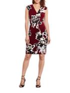 Lauren Ralph Lauren Floral Jersey Sheath Dress