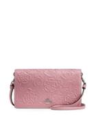 Coach Floral Leather Clutch