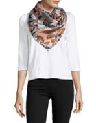 Echo Highgate Square Silk Scarf