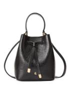 Lauren Ralph Lauren Mini Leather Bucket Bag