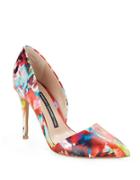 French Connection Elvia Printed D'orsay Pumps