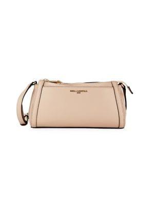 Karl Lagerfeld Paris Willow Leather Crossbody Bag