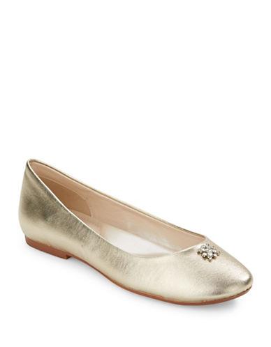 Caparros Windfall Metallic Ballet Flats