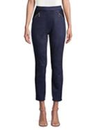 Ivanka Trump Pintuck Suede Pants