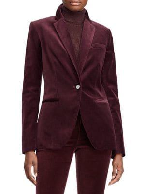Lauren Ralph Lauren Classic Velvet Blazer