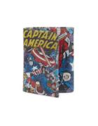 Marvel Captain America Leather Tri-fold Wallet