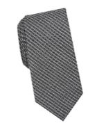 Black Brown Kerby Neat Tie