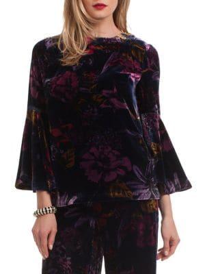 Trina Turk Astral Floral Top