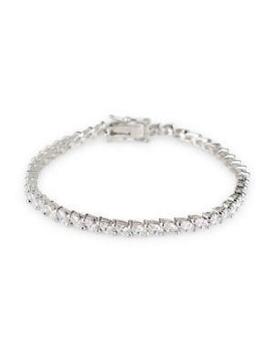 Cz By Kenneth Jay Lane Marquise Crystal Tennis Bracelet