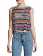 Free People Woven Cropped Top