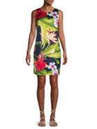 Tommy Bahama Botanical-print Sheath Dress