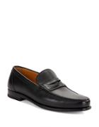 A. Testoni Sport Leather Loafers
