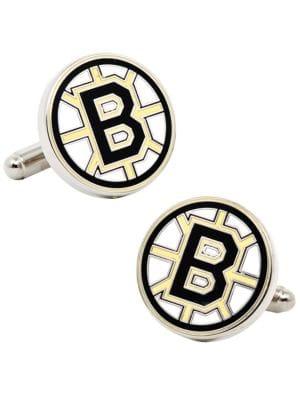 Cufflinks, Inc. Nhl Hockey Boston Bruins Cufflinks