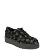 Summit By White Mountain Belinda Si0289 Starry Leather Platform Oxfords