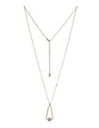 Bcbgeneration Golden Ball And Triangle Pendant Necklace