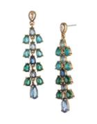 Carolee Pacific Gala Crystal Cascade Earrings