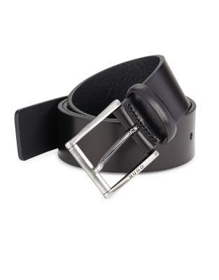 Hugo Slim Leather Belt