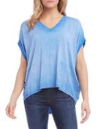 Karen Kane Vintage Wash Hi-lo Top
