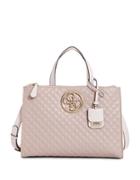 Guess G-lux Quilted Satchel