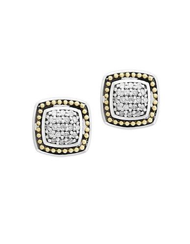 Effy Diamond & Sterling Silver Stud Earrings