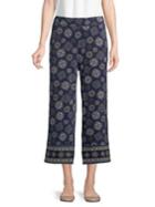 Michael Michael Kors Medallion Border Printed Pants