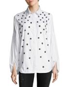Cmeo Collective Embellished Front Cotton Top