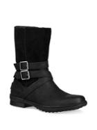 Ugg Lorna Faux Fur Leather And Suede Boots