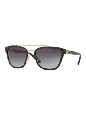 Burberry Regent 56mm Square Sunglasses