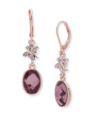 Lonna & Lilly Crystal Double Drop Earrings