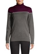 Calvin Klein Colorblock Yoke Turtleneck