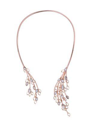 Ted Baker London Crystal Wisteria Large Cascade Necklace
