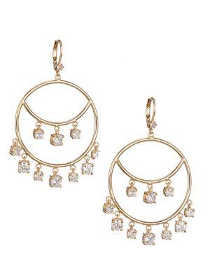 Nina E-aura Crystal Statement Earrings