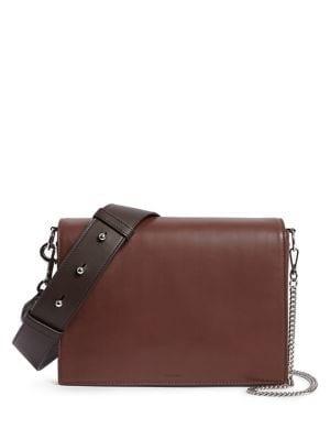 Allsaints Zep Leather Messenger Bag