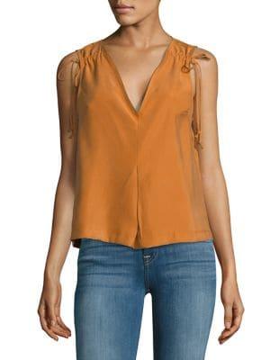 Bcbgeneration Sleeveless Shoulder-tie Top