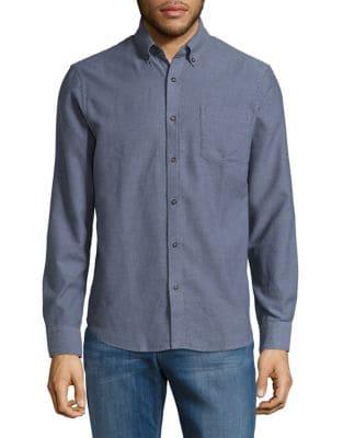Black Brown Casual Long-sleeve Shirt